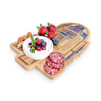 Star Wars R2 D2 16 Inch Cutting Board, Wooden Serving and Charcuterie Board, Kitchen Prep Board with Food Safe Design and Wall Display Feature for Fans, (Parawood) - view 6