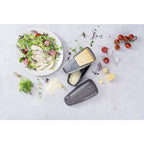 7.5 x 3.7 x 2.8" Plastic/Stainless Steel Parmesan Grater With Storage Box, Silver - view 3