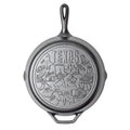 Pre-Seasoned Cast Iron Skillet, 12 Inches, Texas