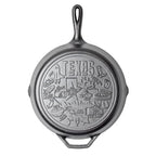 Pre-Seasoned Cast Iron Skillet, 12 Inches, Texas
