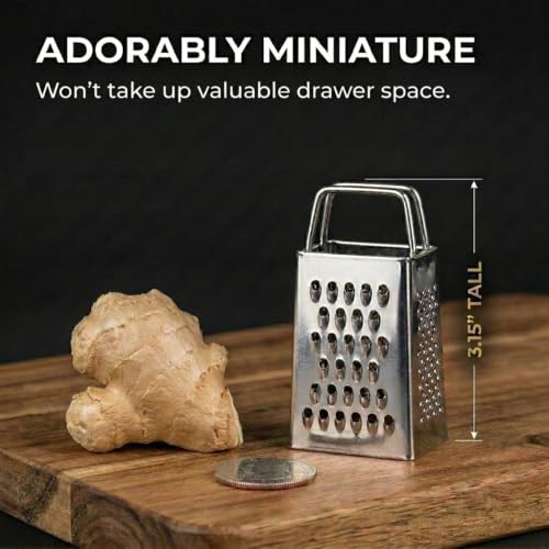 Mini Cheese Grater Gift Set, You Make Life a Little Grater Funny Chef Gift - view 6