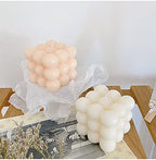 DIY 3D Candle Mold Handmade Aromatherapy Soy Wax Candle Silicone Mold Plaster Candles Mould UV Epoxy Resin Soap Molds (1 Big Cavity)