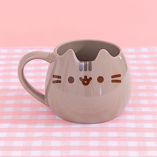 6002676 Name is Mud “Pusheen Sculpted Mug, 16 oz., Multicolor - view 3