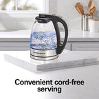 1 Liter Electric Tea Kettle, Water Boiler & Heater - view 6