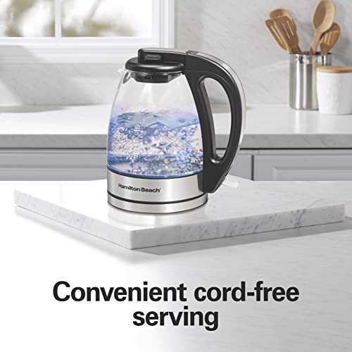 1 Liter Electric Tea Kettle, Water Boiler & Heater - view 6