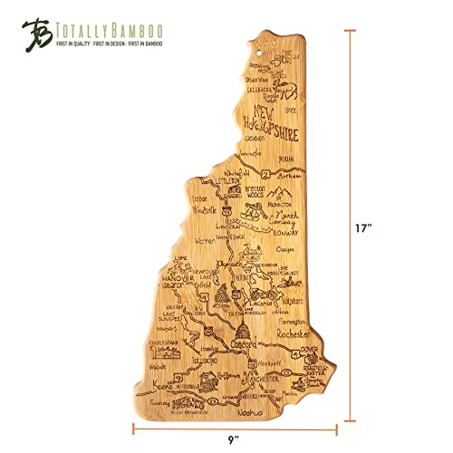 Destination New Hampshire State Shaped Cutting Board - view 6