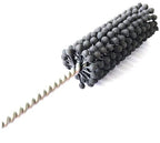 TwistFlex 3/4" 120SC Cylinder Hone | 0.75" (19mm) Flexible Cylinder Honing & Deburring Tool | Bore Brush for Hole Diameters 0.71” – 0.75” | Silicon Carbide 120 Grit | 1/4" Shank | 8" Length