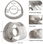 Corn Stripper Cutter Stainless Steel Corn Peeler Corn Stripping Tool for Home Kitchen with Serrated Blade