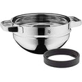 Compact Cuisine Water Bath Bowl 20 cm Stackable Mixing Bowl for Water Bath, Cromargan Polished Stainless Steel, Dishwasher Safe