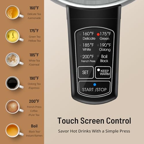 1.7L
Electric
Tea
Kettle,
6
Precise
Temperature - view 2