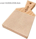 Traditional Japanese grater for wasabi and ginger (bamboo brush, large grater)