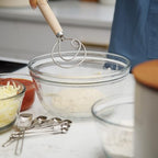 Danish Dough Whisk for Bread Baking, Sourdough, and Pizza Dough, Dutch Whisk, Made in Poland, 11.5-Inch - view 4