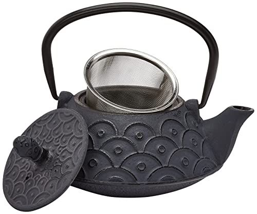 Cast Iron Malaysia Teapot, 0.8 litres, Enamel Interior, Induction Safe - view 3