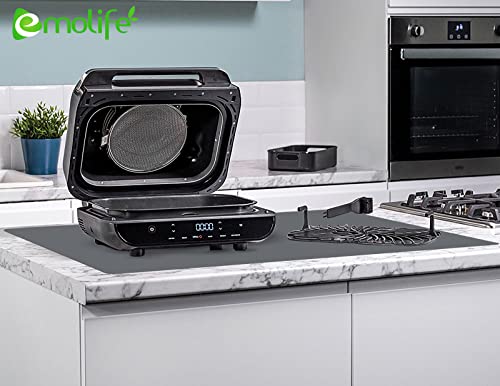 Extra Thick Silicone Mats for Kitchen Counter, 23.6"x15.7", Grey - view 4