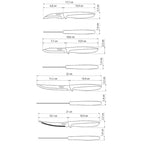 Kitchen Knives Set, Stainless steel - view 3