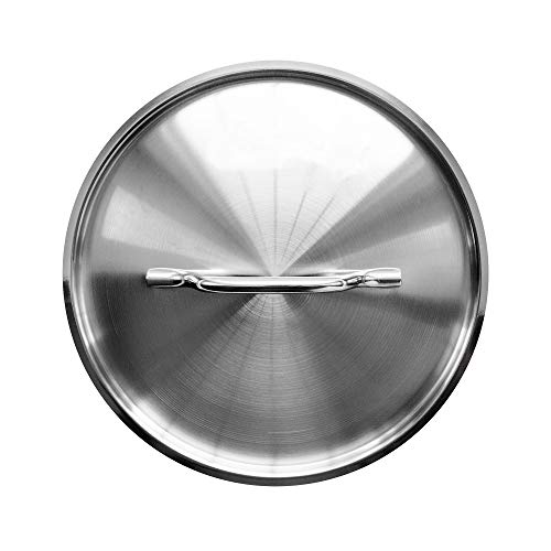 16 Qt Stainless Steel Stock Pot w/Cover, silver, SPS-16 - view 6