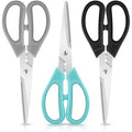 3-Color Stainless Steel Dishwasher Safe Kitchen Shears Food Scissors