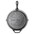 Pre-Seasoned Cast Iron Skillet, 12 Inches, Spacious Skies