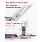 Fish pattern Powerful kitchen scissors professional Heavy Duty Multi-Purpose pretty Color rainbow Titanium Coating Forged Stainless Steel fish bones Shears Office Home scissors - view 6