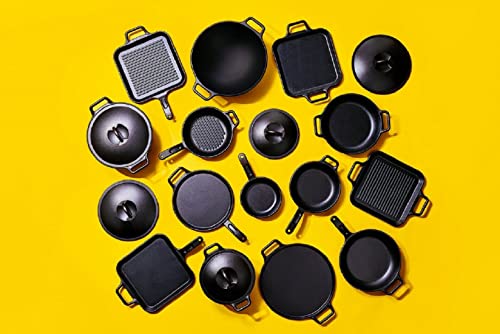 BOLD Pre-Seasoned Cast Iron Skillet, Loop Handles, 12 Inches - view 5