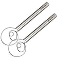 Danish Dough Whisk, 12 Inch Stainless Steel Bread Whisk, 2 Pack
