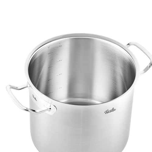Original-Profi Collection Stainless Steel 9.6 Quart Tall Stock Pot with Metal Lid - view 3