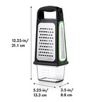 Good Grips Etched Box Grater with Removable Zester - view 3