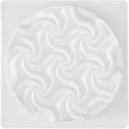 Pastry Tek 6.8 Inch Swirl Cake Pans, 10 Oven-Ready Silicone Bundt Cake Pans - Flexible, Freezable, White Silicone Small Cake Molds, Easy Release, For Baking Desserts - Restaurantware