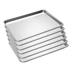 Aluminum Baking Sheet Pans, Half Size 18"x13", 6 Pack