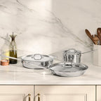 D3 Stainless Steel Cookware Set, 6-Piece, Made in the USA - view 6
