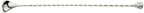 Barfly 13-Inch Bar Spoon, Sugar Skull End