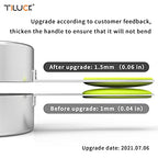 Measuring cups and magnetic measuring spoons set, stainless steel measuring cups, 6 double-sided stainless steel measuring spoons & 1 leveler (12) - view 5