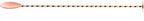 Barfly Muddle Bar Spoon, Muddler 11 13/16" (30 cm), Copper