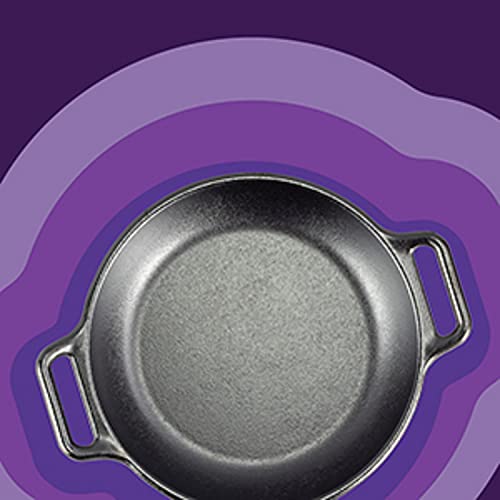 BOLD Pre-Seasoned Cast Iron Skillet, Loop Handles, 12 Inches - view 4