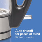 1 Liter Electric Tea Kettle, Water Boiler & Heater - view 4