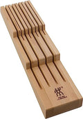 8-Slot In Drawer Knife Block, Beechwood