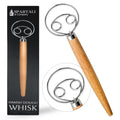 Versatile 13-Inch Danish Dough Whisk for Sourdough: Essential Sourdough Bread Baking Supplies, Bread Making Tools, and Baking Tools - Whisks for Cooking & Mixing Dough Effortlessly