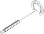 Whisk,Spiral Whisks Egg Beater for Blending Mixing Stirring, Non-Stick Stainless Steel Whisk,11.2 inch