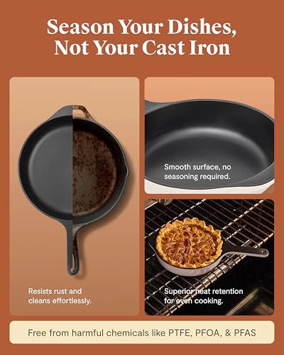 Cast Iron Skillet 3-pc Pan Set - view 5