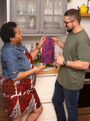 Funny Cotton Dish Towel –Absorbent Kitchen Towel Gift -Stay Hydrated - view 6