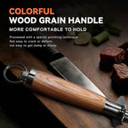 Knife Sharpener Rod German High Carbon Steel Honing Rod, 10'' - view 7