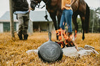 Pre-Seasoned Yellowstone Cast Iron Skillet, 10.25 Inches - view 3