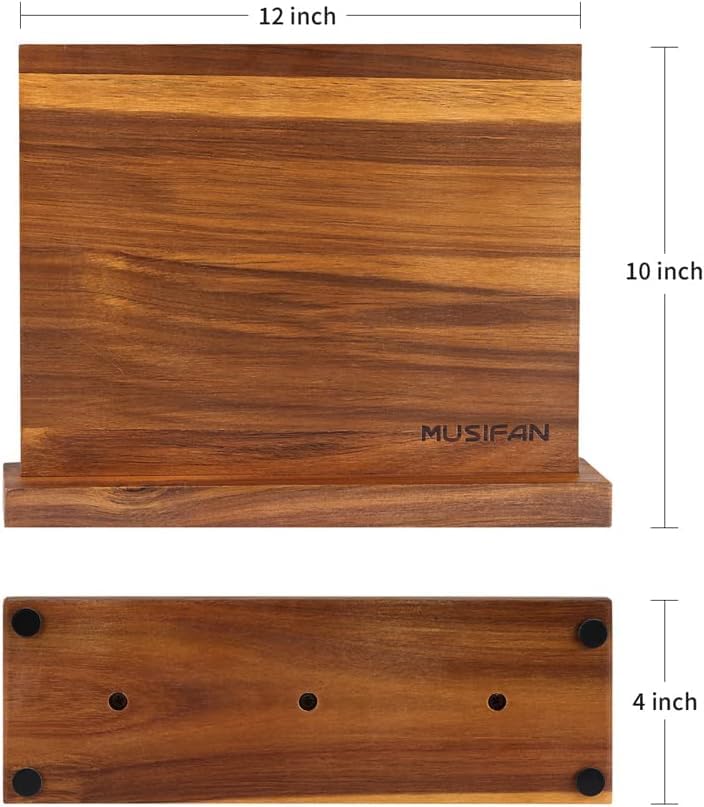 Magnetic Knife Block - Magnetic Knife Holder - Magnetic Knife Stand- Cutlery Display Stand and Storage Rack - view 4