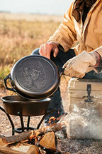 Yellowstone Cast Iron 2-in-1 Combo Cooker, 10.5 Inches - view 4
