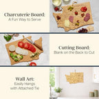 Destination Washington State Shaped Cutting Board - view 2