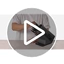 Foodi StaySharp Knife Block with Integrated Sharpener, 6-Piece Set [K32006UK] Stainless Steel, Scissors, Silver/Black - view 7