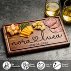 Personalized Cutting Board Wedding Gift, Customized Bridal Shower Gifts, Wedding Shower Gifts, Engraved Gifts for Couples 2026, Custom Anniversary Wooden Gifts - view 5