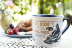 Sherlock Holmes Coffee Mug - Features Holmes Quotes, Rules of Deduction, Intriguing Images, and Sidney Paget's Portrait, Comes in a Fun Box - view 6