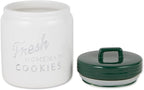 DII Kitchen Accessories Collection Ceramics, Cookie Jar, Dark Green