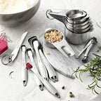 Stainless Steel Measuring Cups and Spoons Set of 20 w/Leveler - view 3